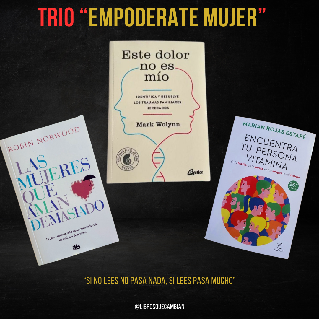 TRIO "EMPODERATE MUJER" ESTE DOLOR NO ES